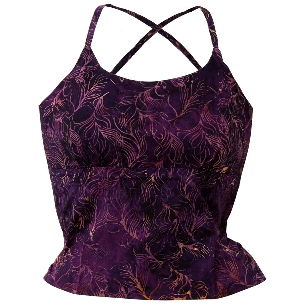 Floral Print - Juniors Halter Top Juniors Tank Tops Old Glory