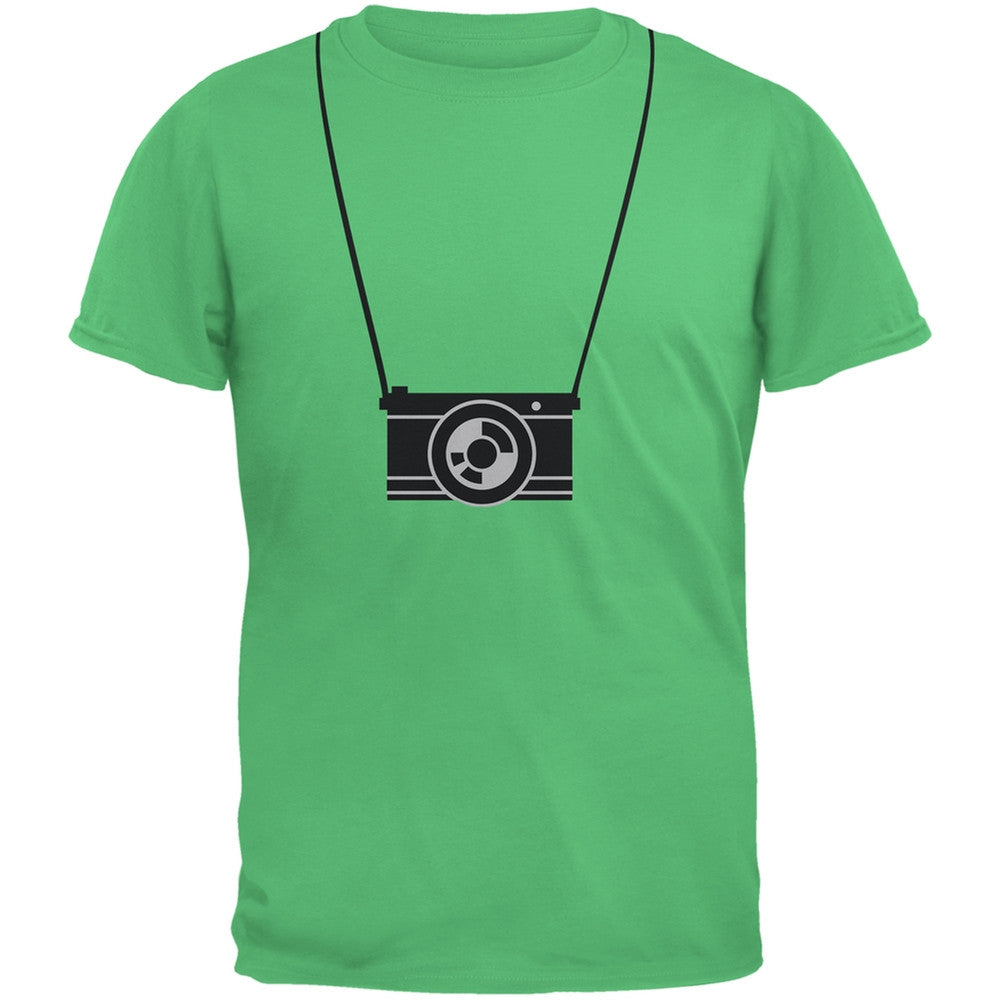 Hanging Camera Green Youth T-Shirt Youth T-Shirts Old Glory