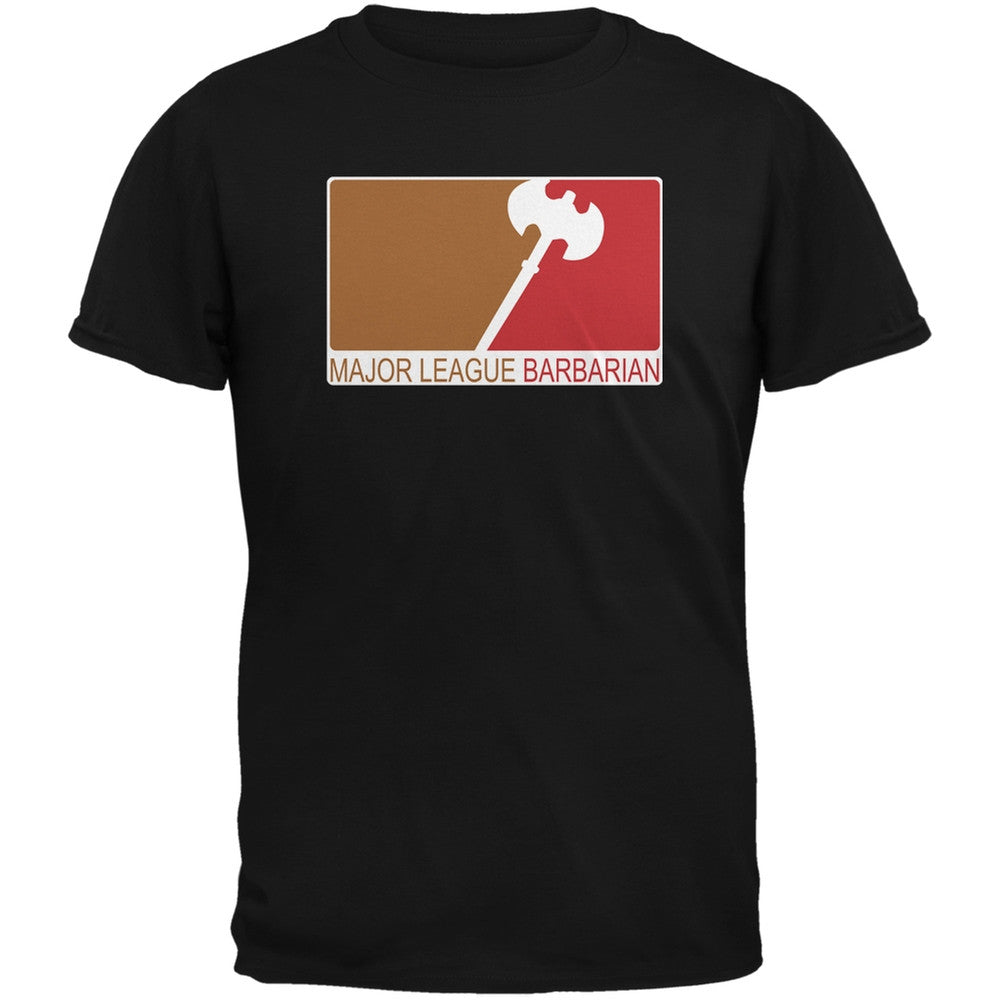 Major League Barbarian Black Youth T-Shirt Youth T-Shirts Old Glory