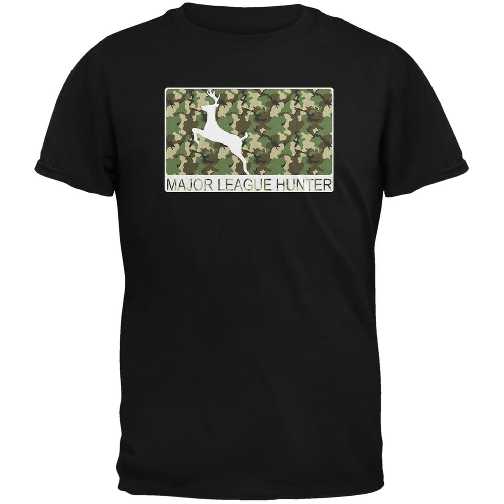 Major League Hunter Black Youth T-Shirt Youth T-Shirts Old Glory
