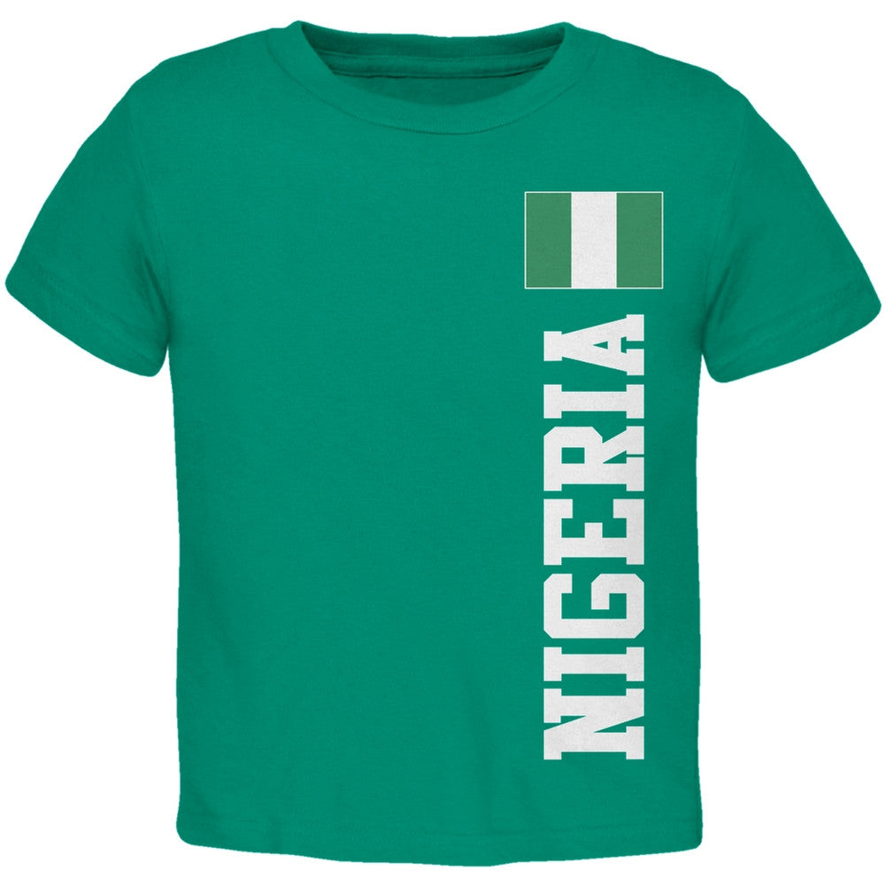 World Cup Nigeria Green Toddler T-Shirt Toddler T-Shirts Old Glory