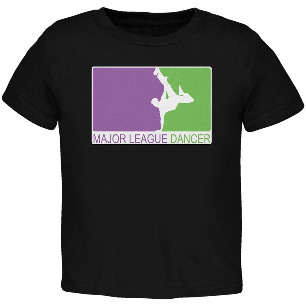Major League Dancer Black Toddler T-Shirt Toddler T-Shirts Old Glory