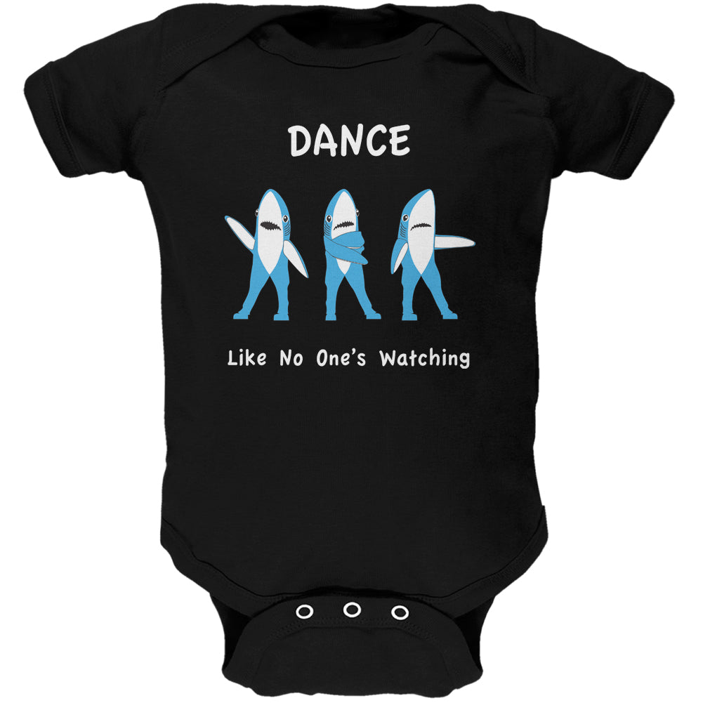 Halftime Left Shark Dancing Black Baby One Piece Baby One Piece Old Glory 0-3M Black