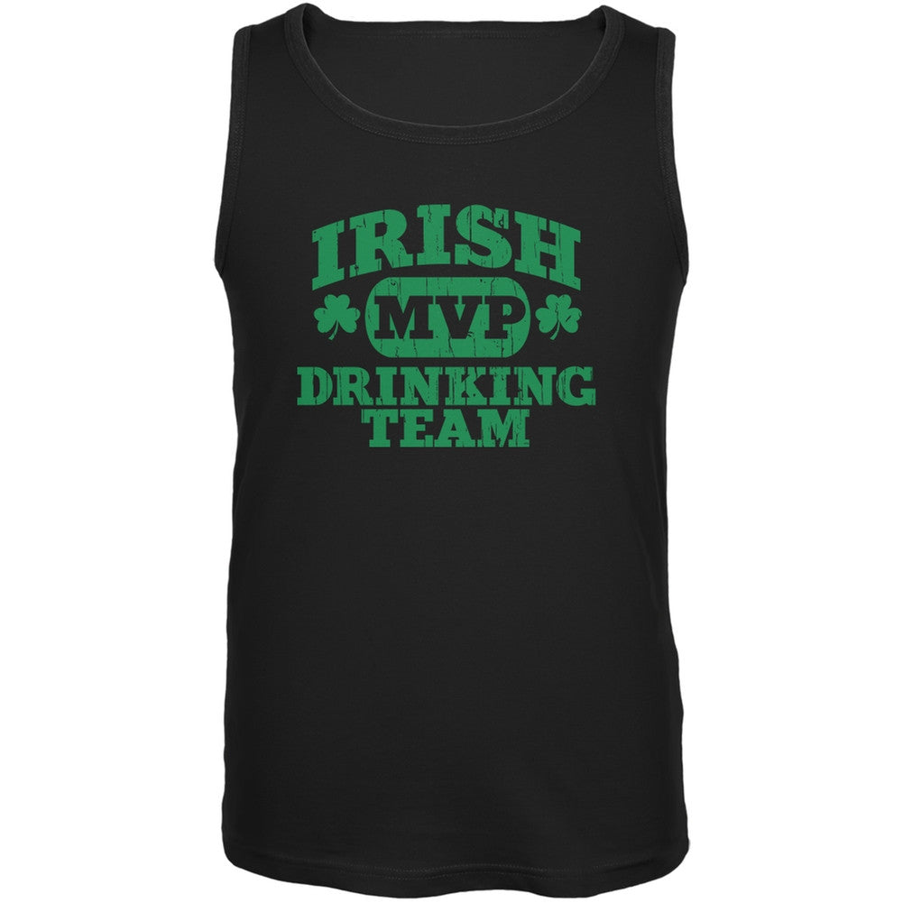 Irish Drinking Team Black Adult Tank Top Men's Tank Tops Old Glory 2XL Black