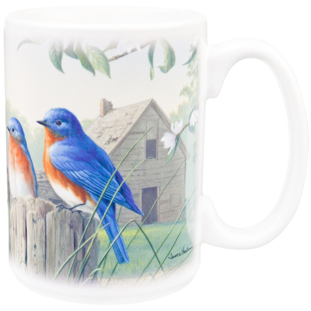 Birds On A Pole Coffee Mug Coffee Mugs Animalworld
