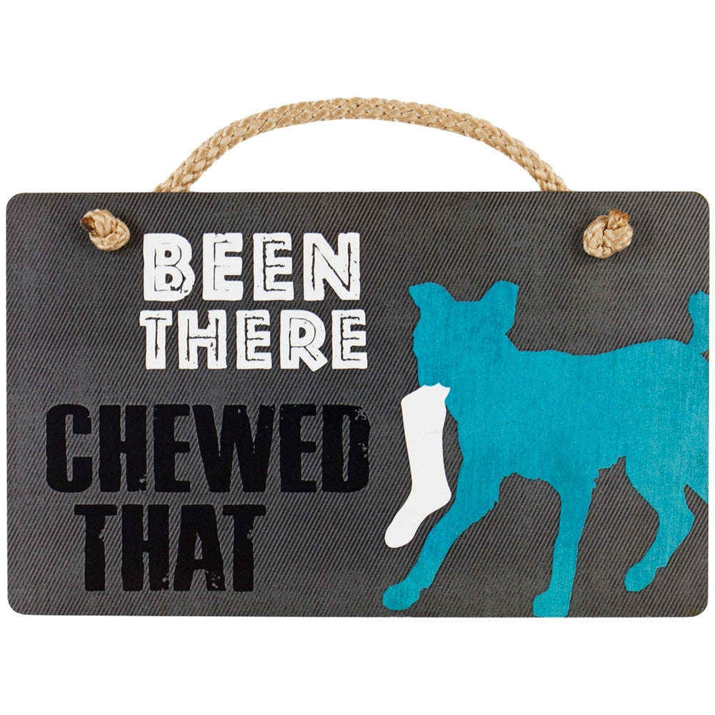 Dog Been There Chewed That Wall Plaque Plaques AnimalWorld