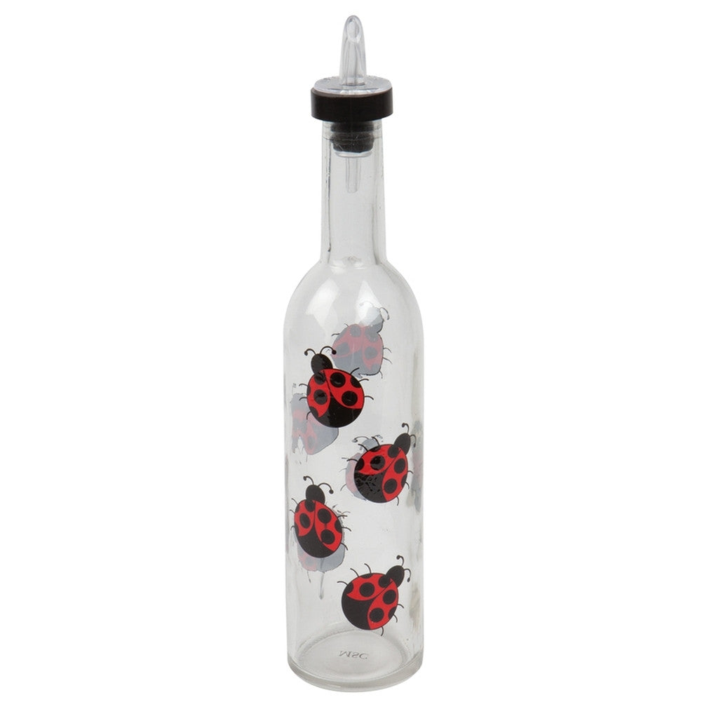 Ladybugs Crawling Glass Spout Bottle Spout Bottles AnimalWorld