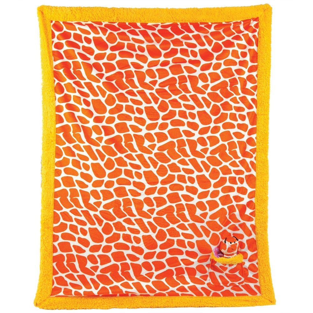 Bee Plush Pal Corner Reversible Baby Blanket Blankets & Throws Animalworld