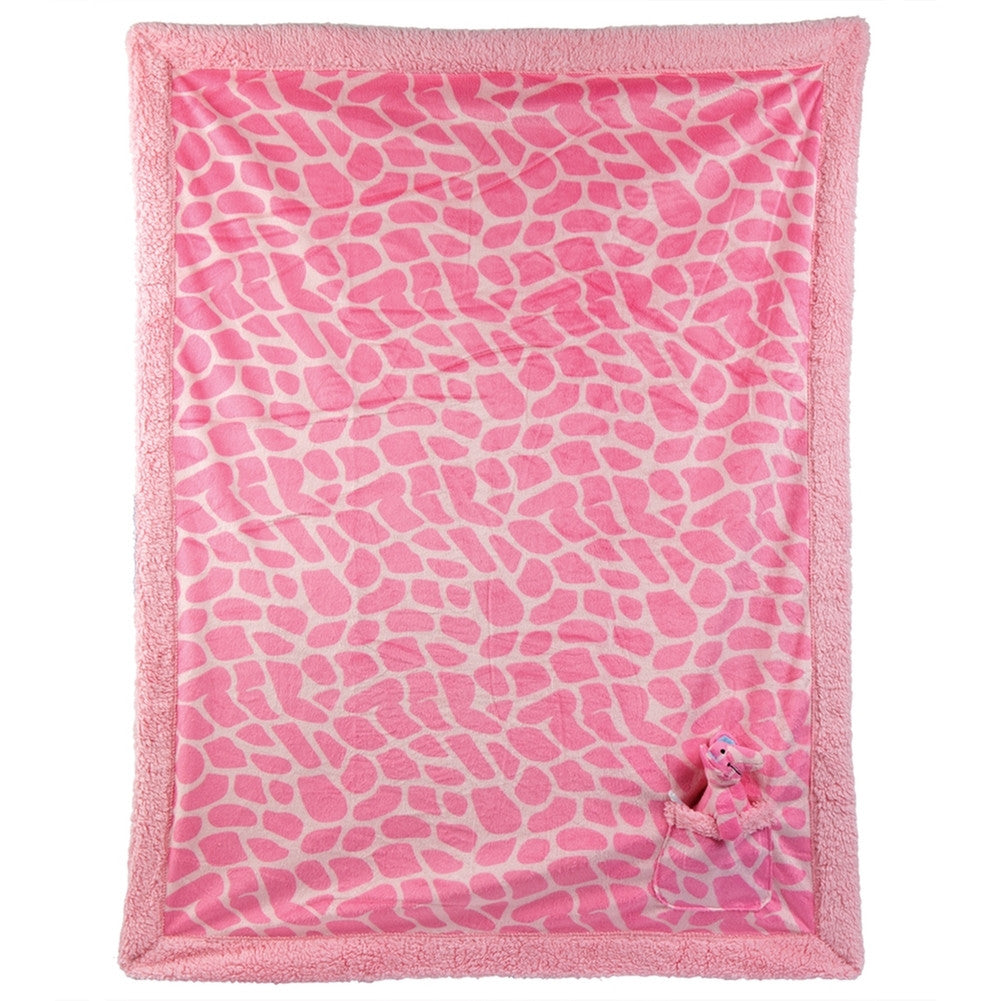 Elephant Plush Pal Corner Reversible Baby Blanket Blankets & Throws Animalworld