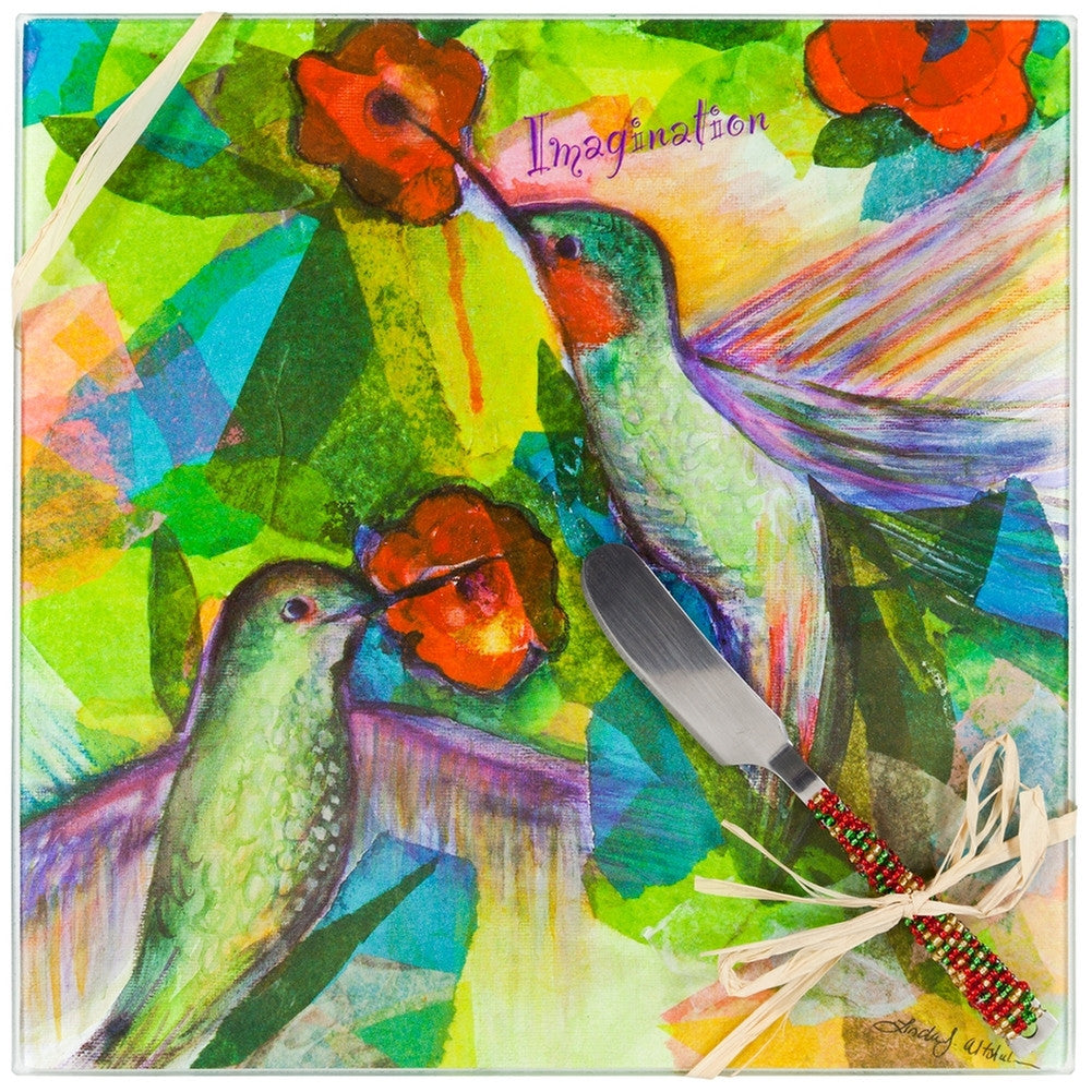 Hummingbirds Imagination Cheese Board Cheese Boards AnimalWorld