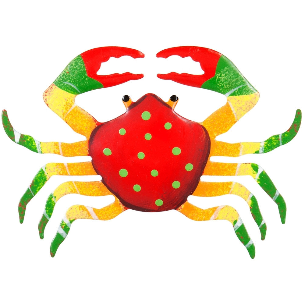 Red Crab Body Bobble Metal Magnet Refrigerator Magnets AnimalWorld