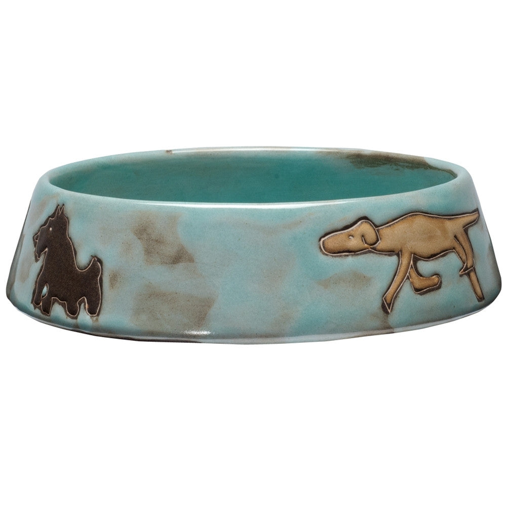 Dogs Playing Small Green Dish Men's T-Shirts AnimalWorld