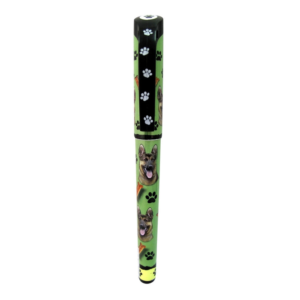 German Shepherd & Paws Refillable Gel Pen Pens AnimalWorld