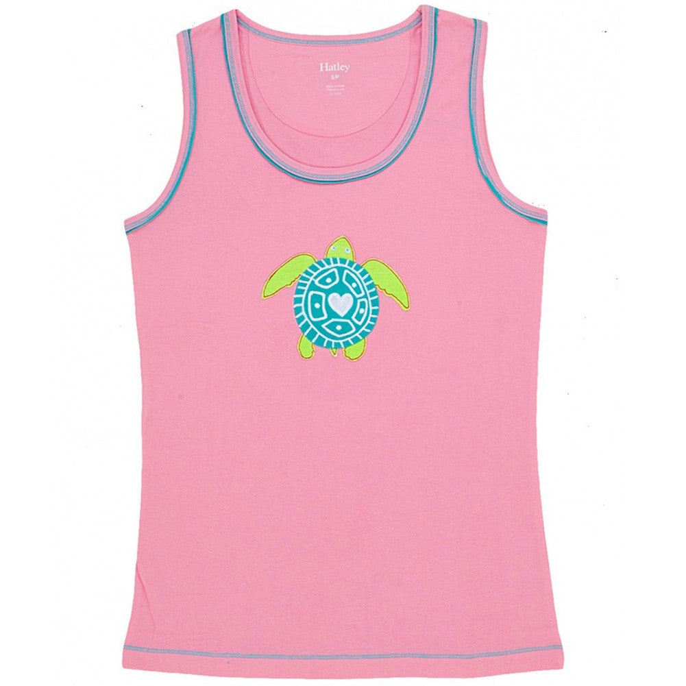 Sea Turtle Women's Pajama Tank Top Sleepwear Tops Animalworld