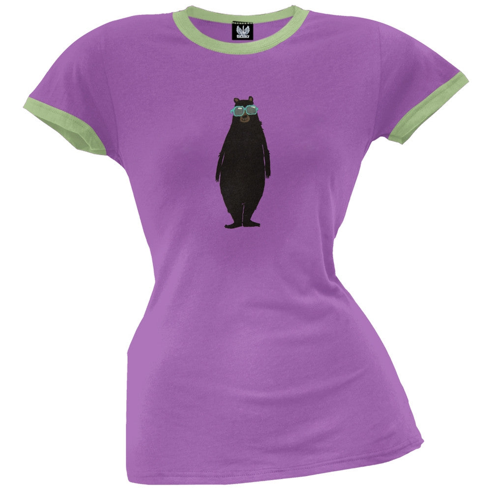 Cool Bear Women's Pajama Ringer T-Shirt Sleepwear Tops Hatley Usa, Inc