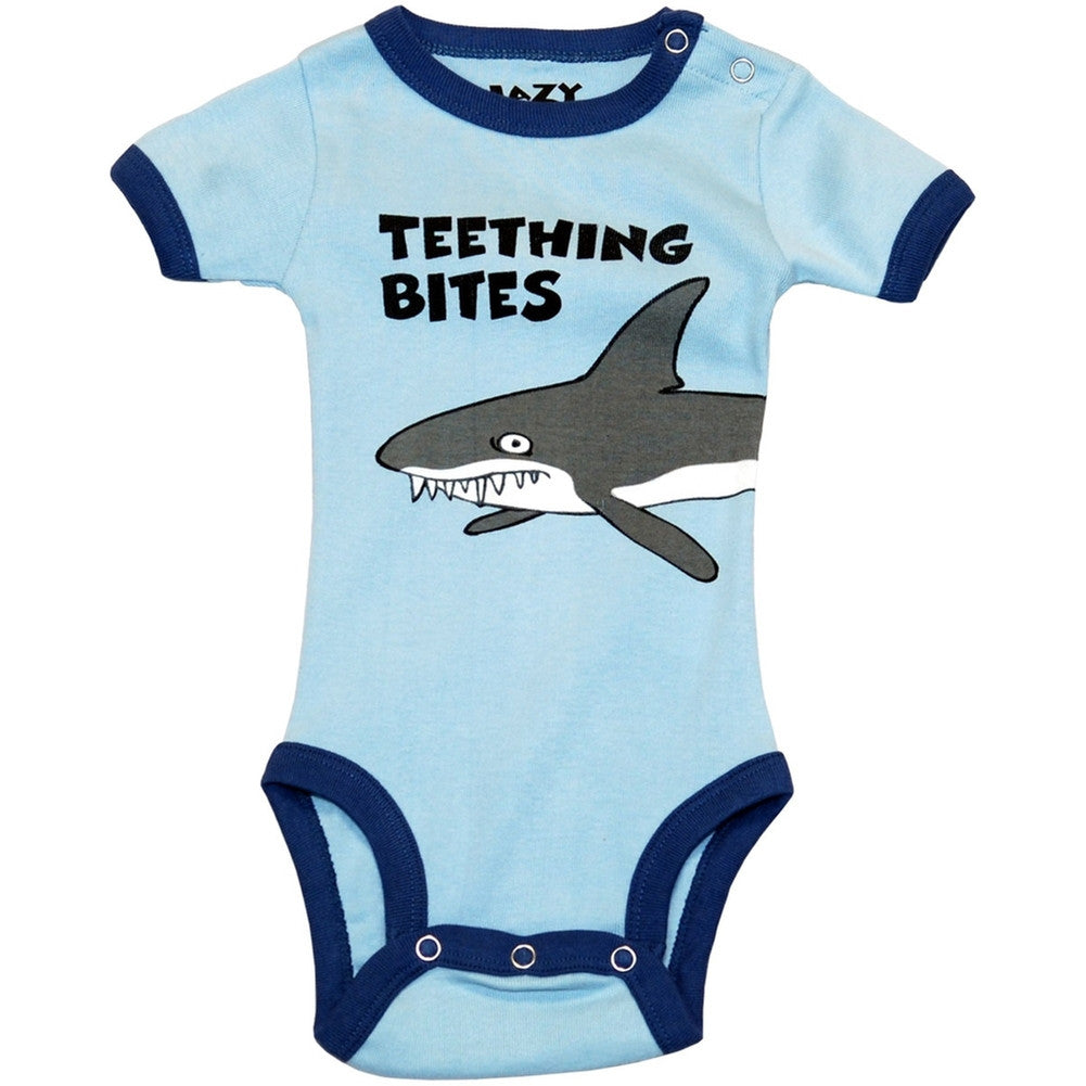Shark Teething Bites Baby One Piece Baby One Piece Animalworld
