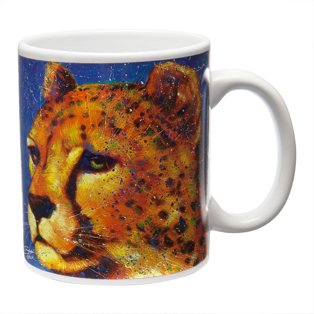 Stephen Fishwick Cheetah Coffee Mug Coffee Mugs Animalworld