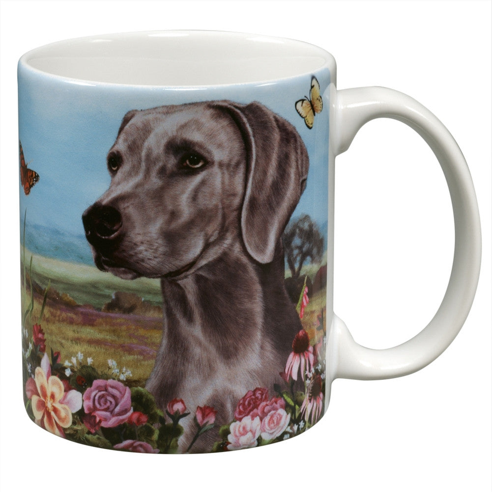 Weimaraner Garden Party Fun Mug Coffee Mugs Animalworld