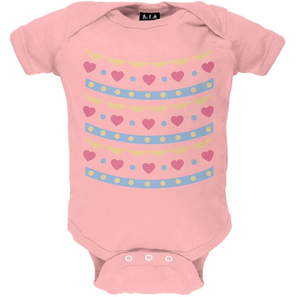 Easter Egg Hearts Costume Baby One Piece Baby One Piece Old Glory