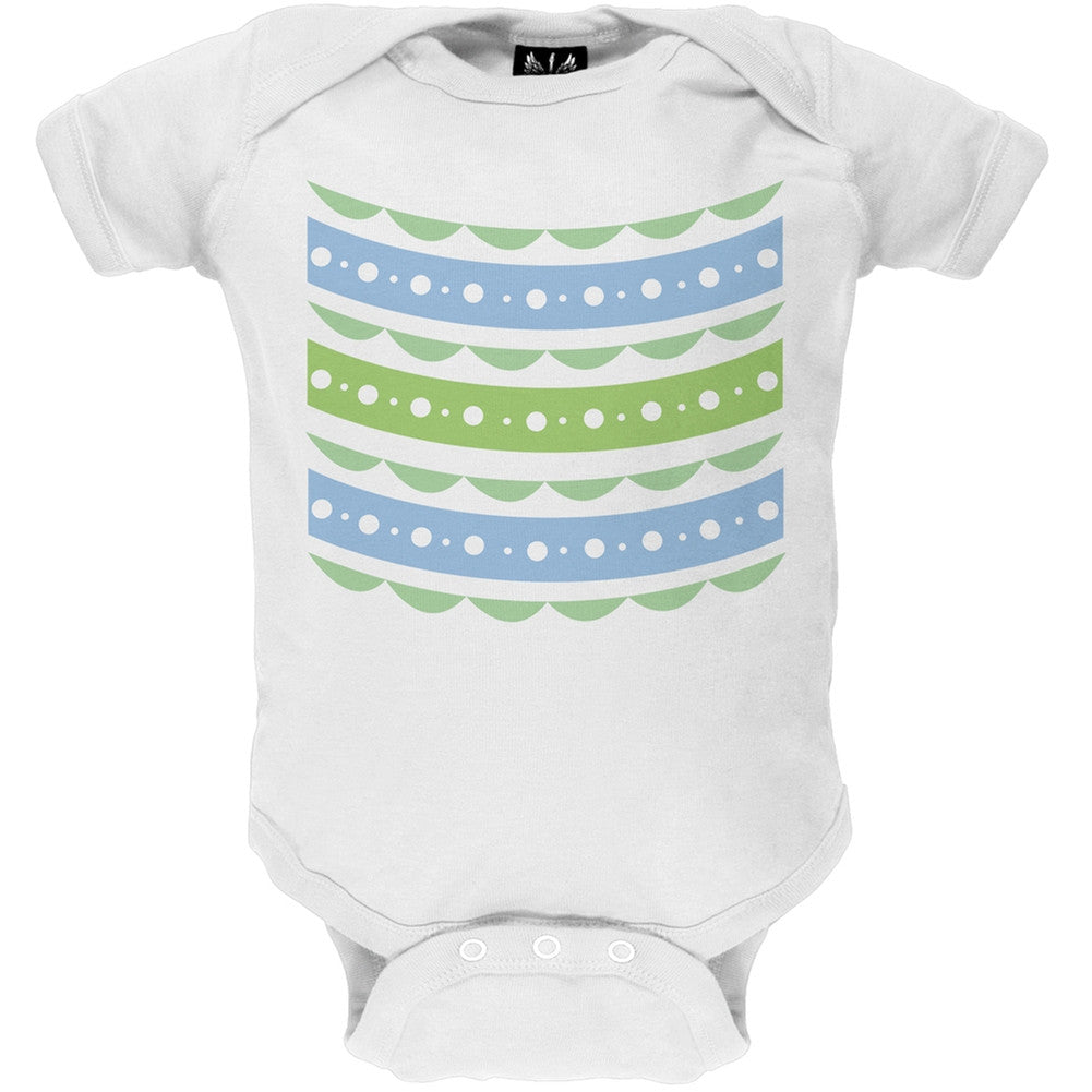 Easter Egg Blue Ribbon Costume Baby One Piece Baby One Piece Old Glory