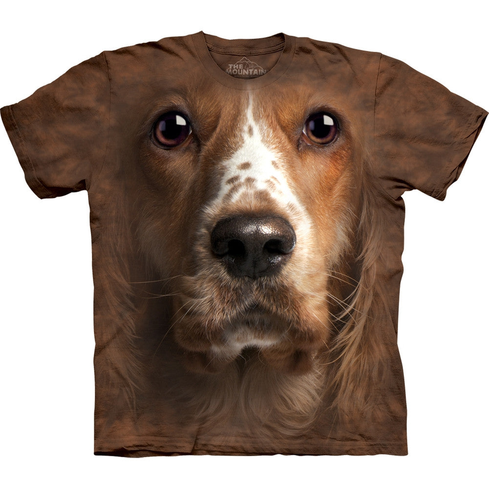 Welsh Springer Spaniel Face Kids T-Shirt Youth T-Shirts Animalworld