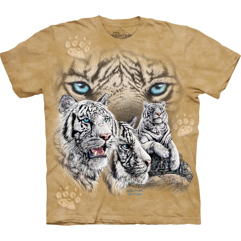 Tigers Find Twelve Kids T-Shirt Youth T-Shirts Animalworld