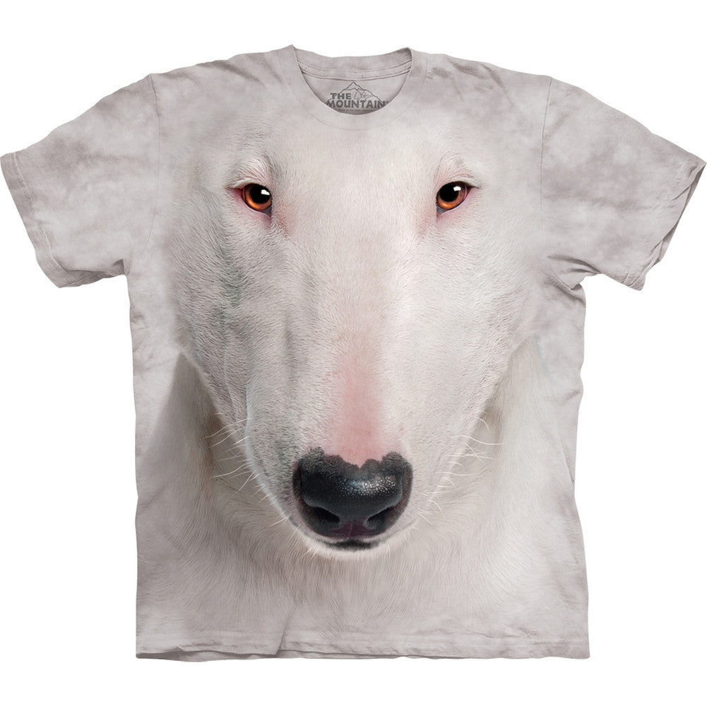Bull Terrier Face Kids T-Shirt Youth T-Shirts Animalworld