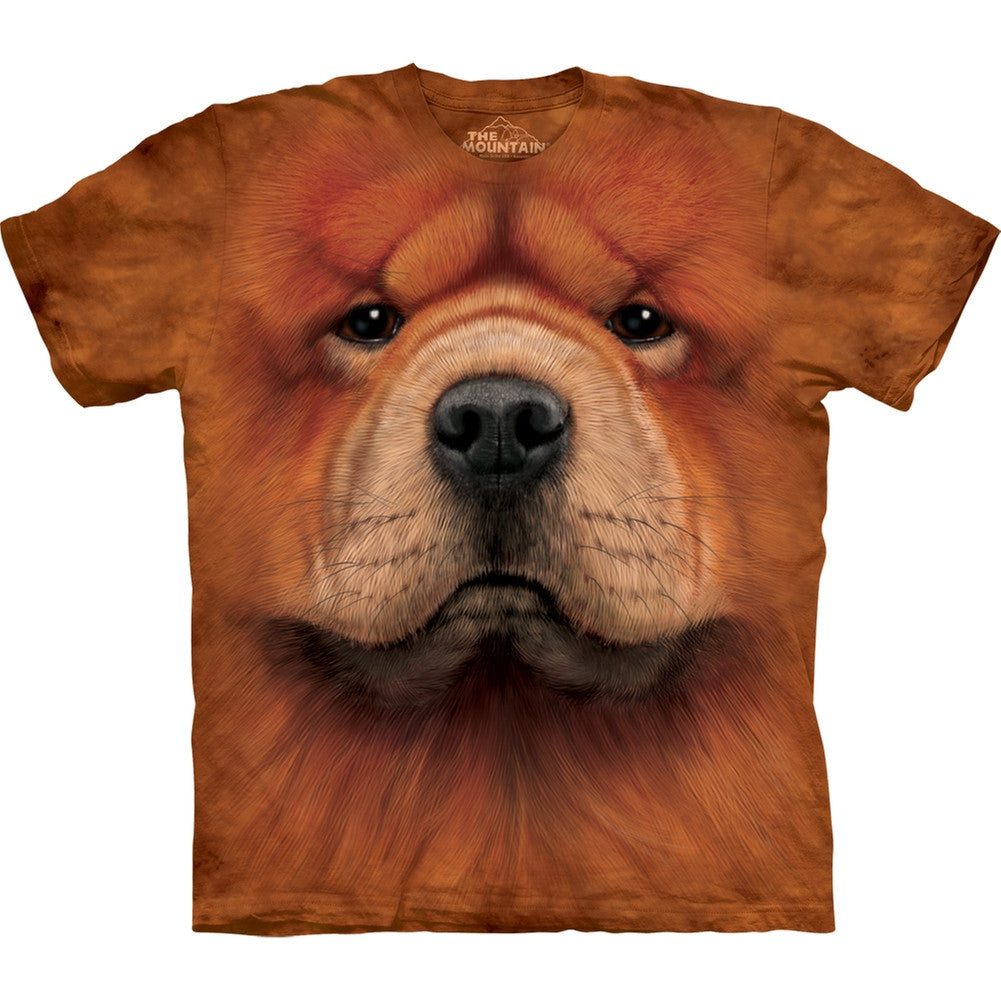 Chow Chow Face Kids T-Shirt Youth T-Shirts The Mountain