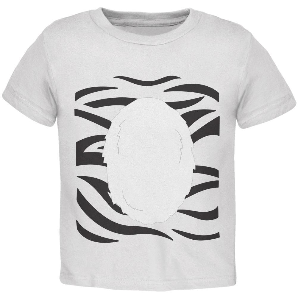 Halloween Costume Zebra Toddler T Shirt Toddler T-Shirts Old Glory 2T