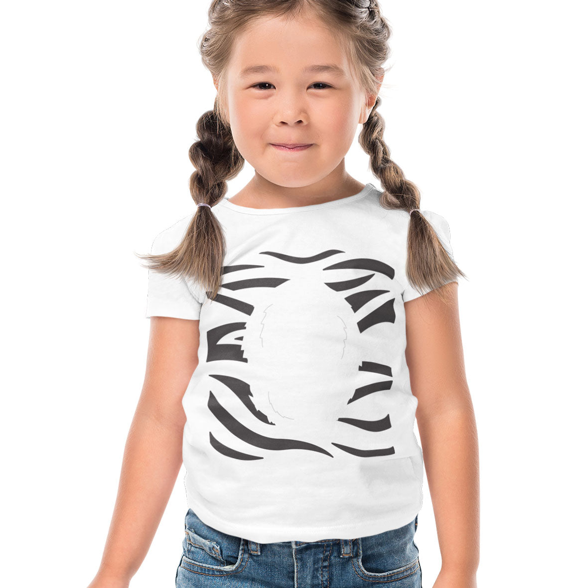 Halloween Costume Zebra Toddler T Shirt Toddler T-Shirts Old Glory
