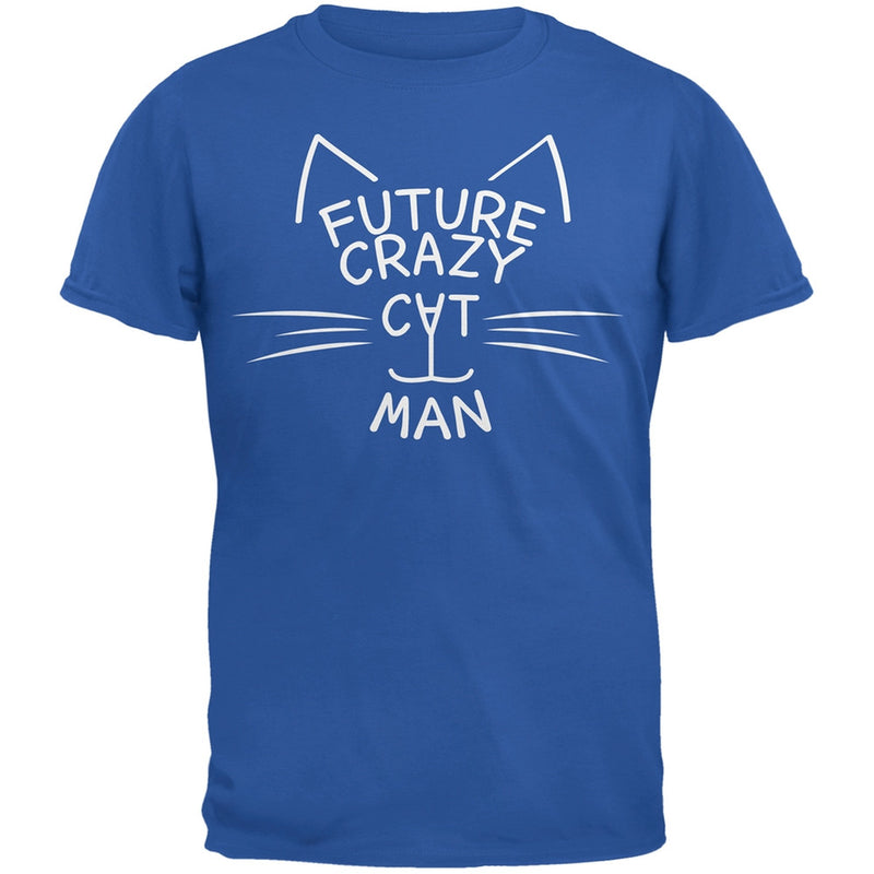 Future Crazy Cat Man Youth Black T-Shirt Youth T-Shirts Old Glory