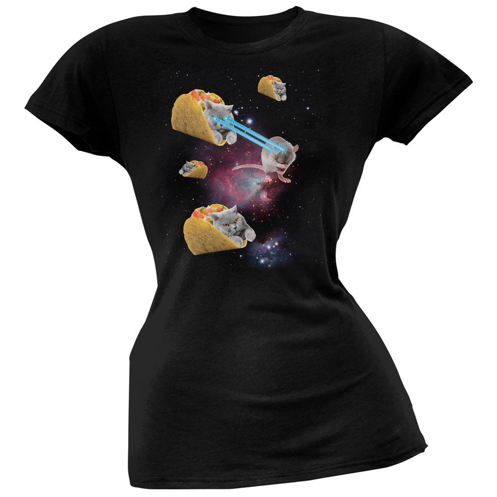 Taco Cat Laserbeams Juniors T-Shirt Juniors T-Shirts Old Glory