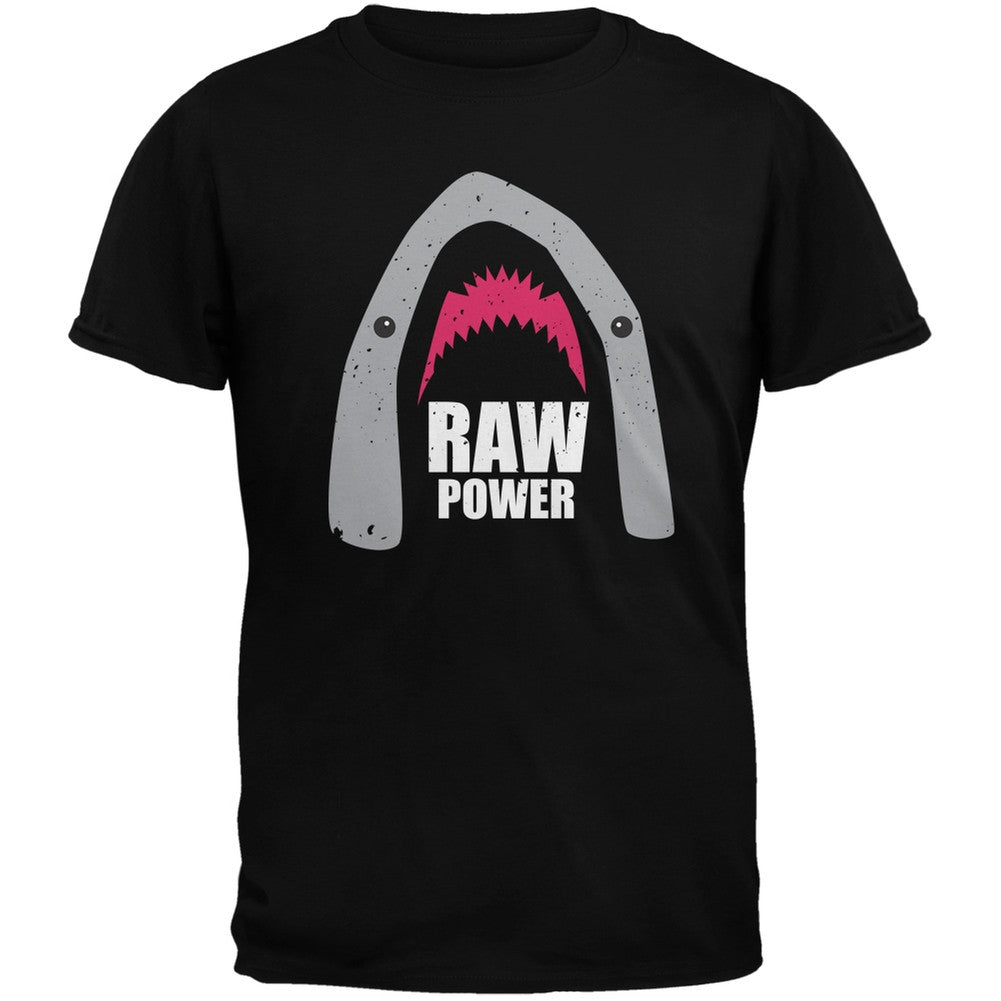 Shark Raw Power Black Youth T-Shirt Youth T-Shirts Old Glory