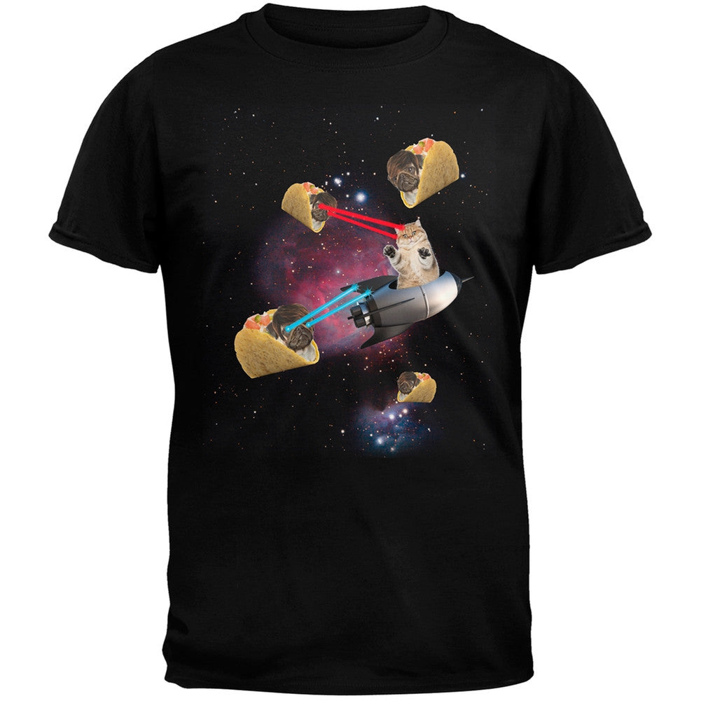 Taco Dog Laserbeams T-Shirt Men's T-Shirts Old Glory