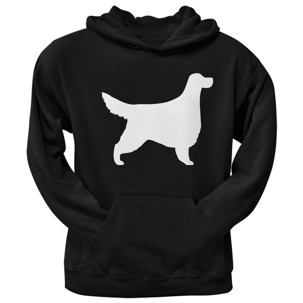 Gordon Setter Silhouette Black Adult Hoodie Sweatshirts Old Glory
