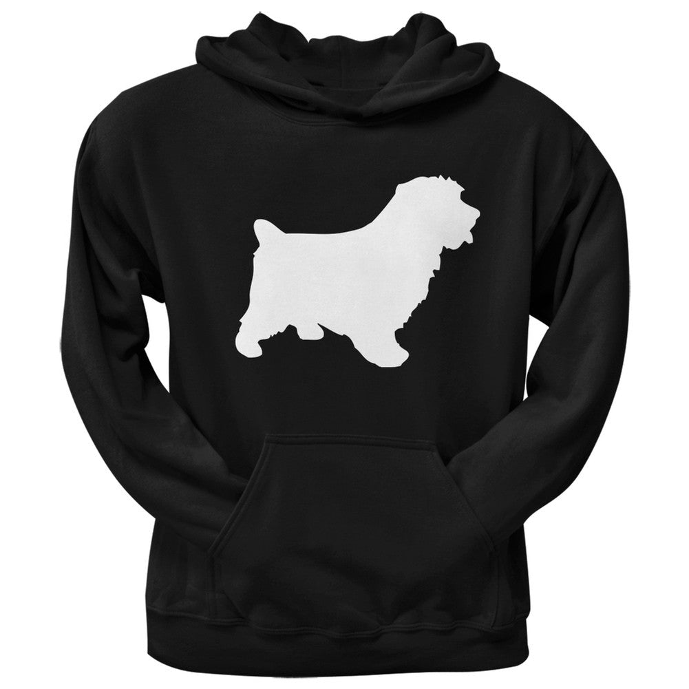 Norfolk Terrier Silhouette Black Adult Hoodie Sweatshirts Old Glory