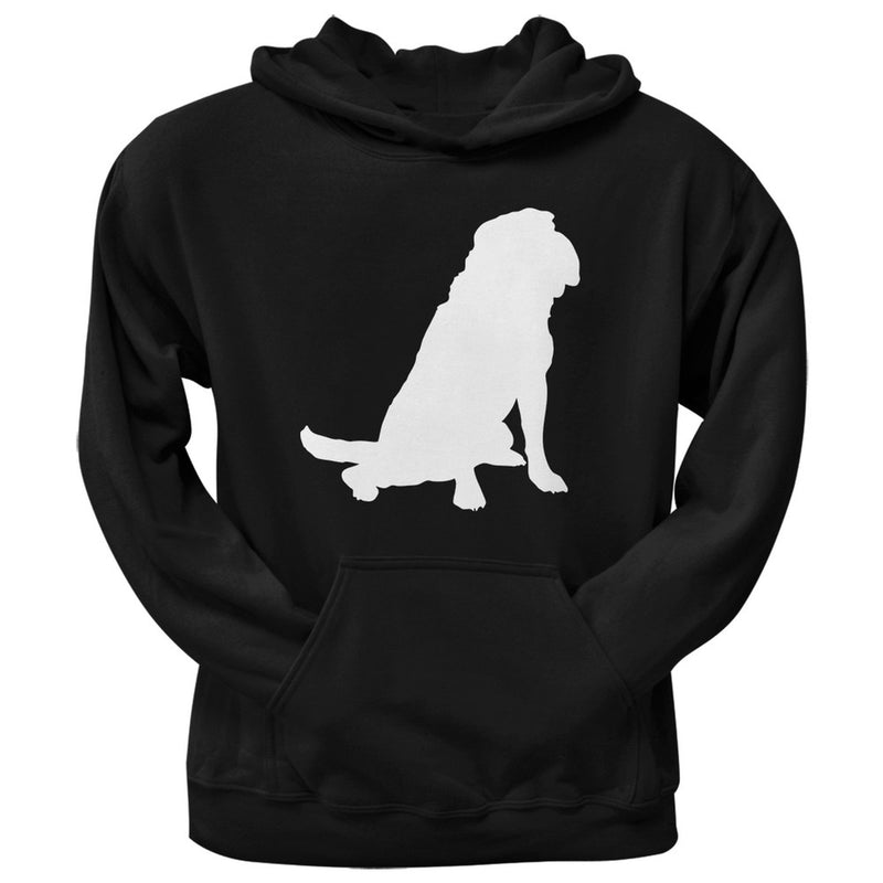 Scottish Terrier Silhouette Black Adult Pullover Hoodie Sweatshirts Old Glory
