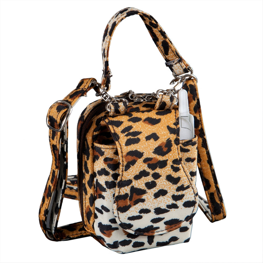 Cheetah Mini Purse Cell Phone Holder Old Glory