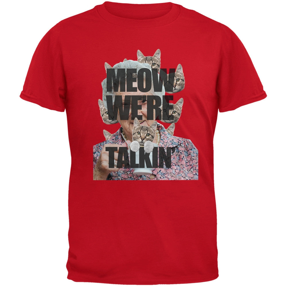 Meow We're Talkin' Red Youth T-Shirt Youth T-Shirts Old Glory