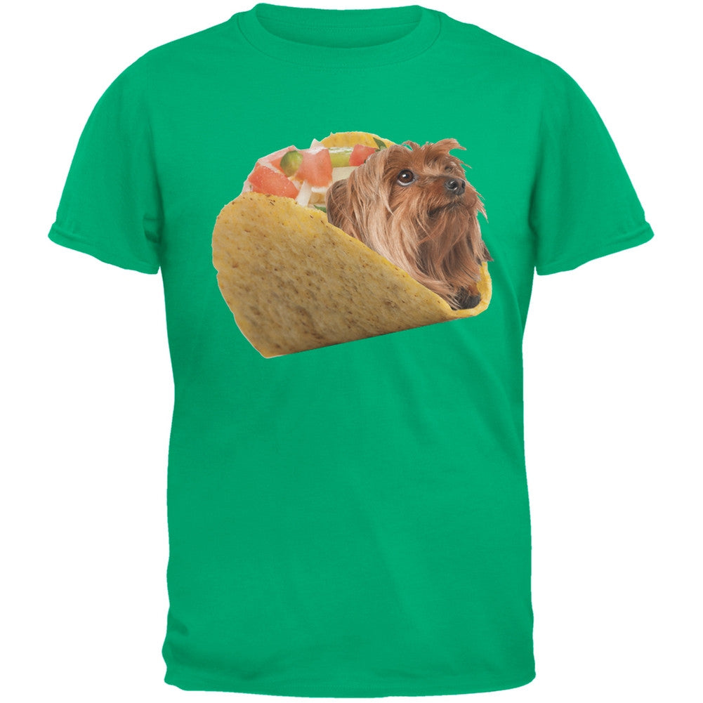 Taco Norfolk Terrier Green Youth T-Shirt Youth T-Shirts Old Glory
