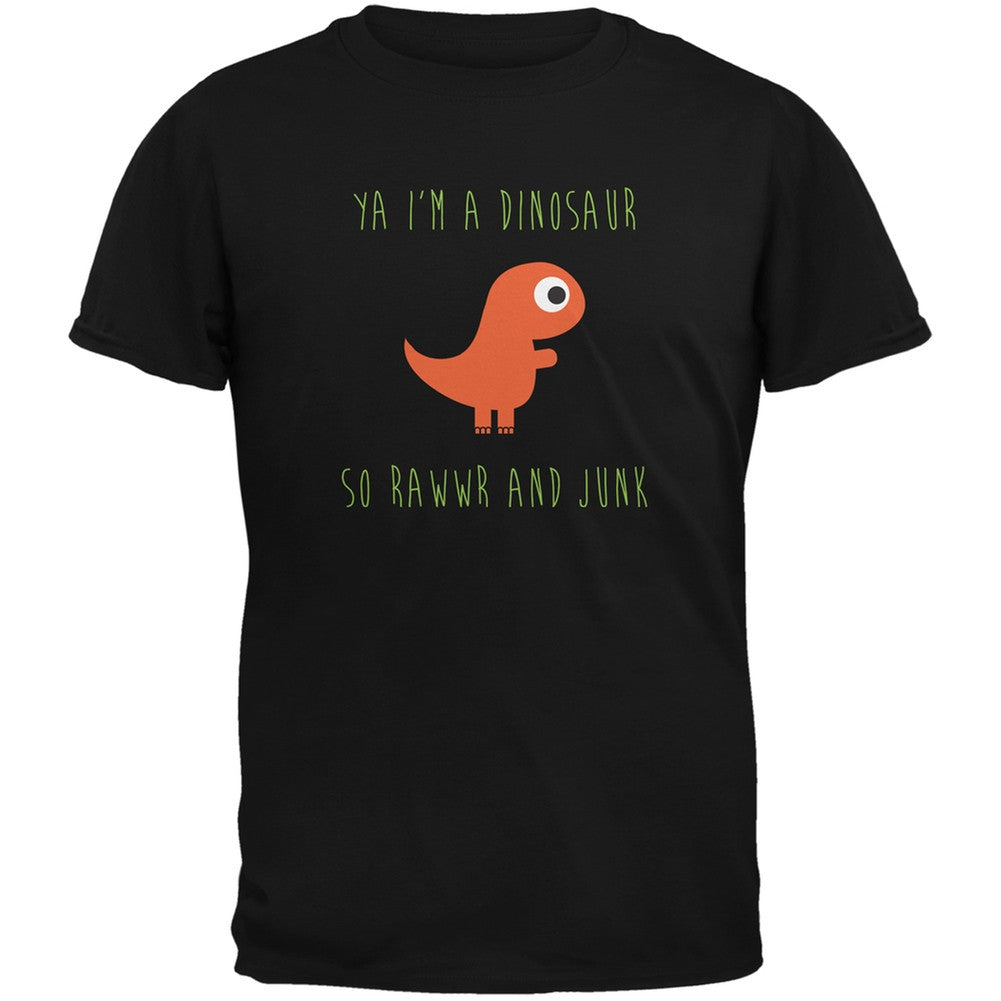 Ya I'm a Dinosaur - T-Rex Royal Youth T-Shirt Youth T-Shirts Old Glory LG Blue