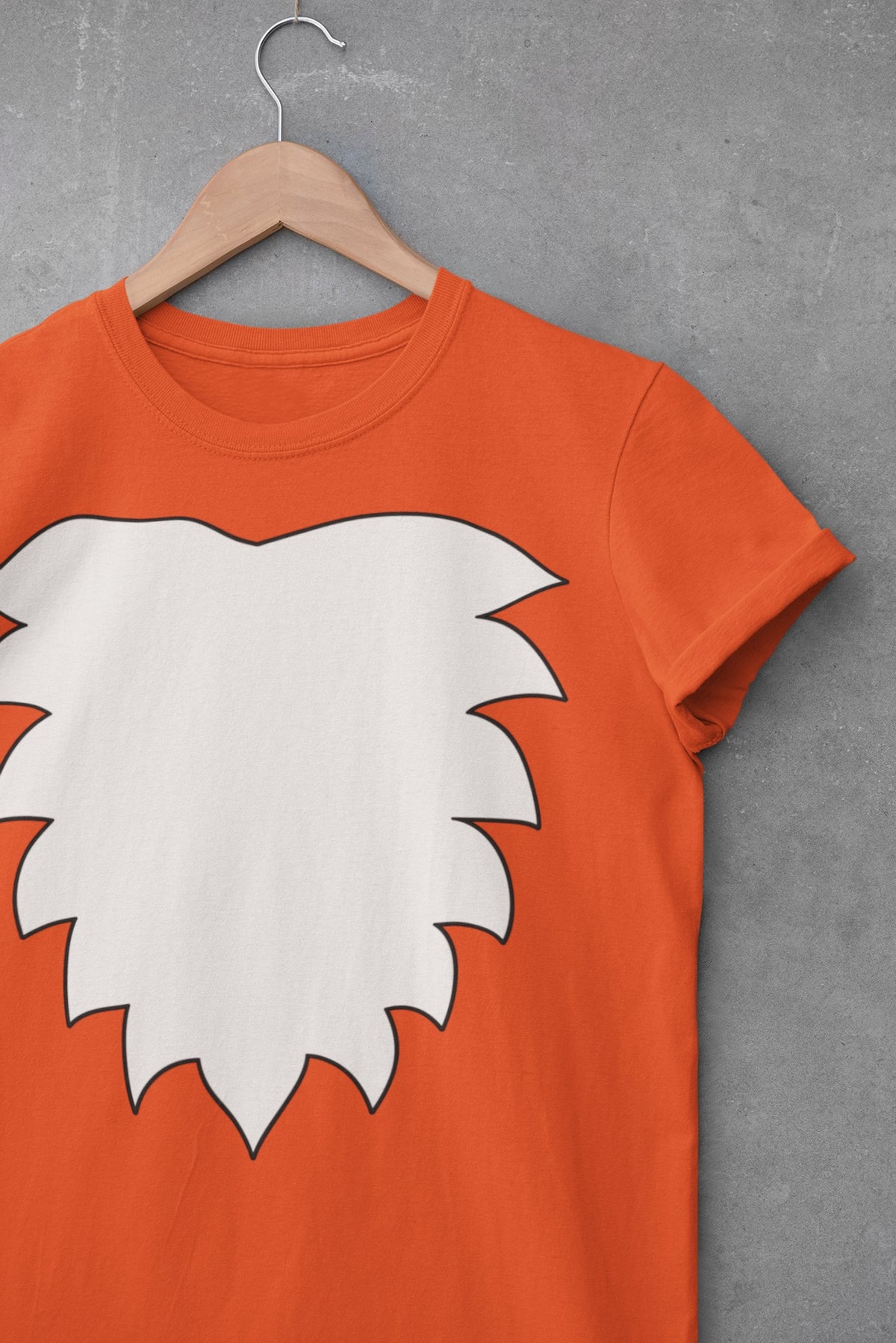 Fox Costume Orange Juniors Soft T-Shirt Juniors T-Shirts Old Glory