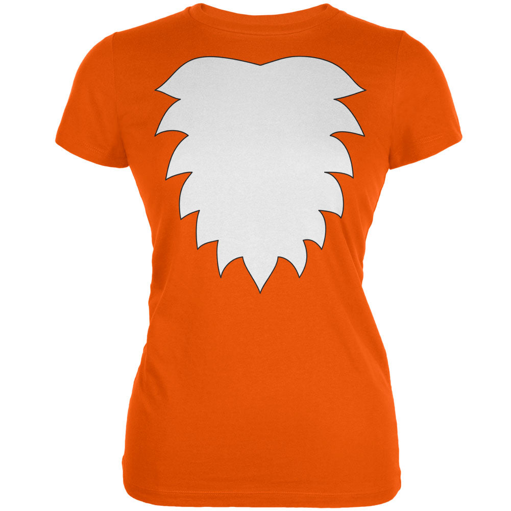 Fox Costume Orange Juniors Soft T-Shirt Juniors T-Shirts Old Glory 2XL Orange