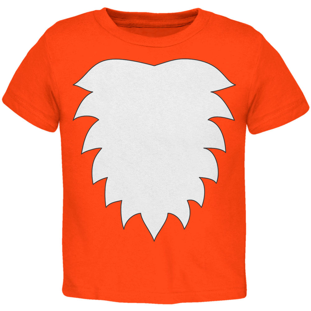 Fox Costume Orange Toddler T-Shirt Toddler T-Shirts Old Glory 44322 Orange