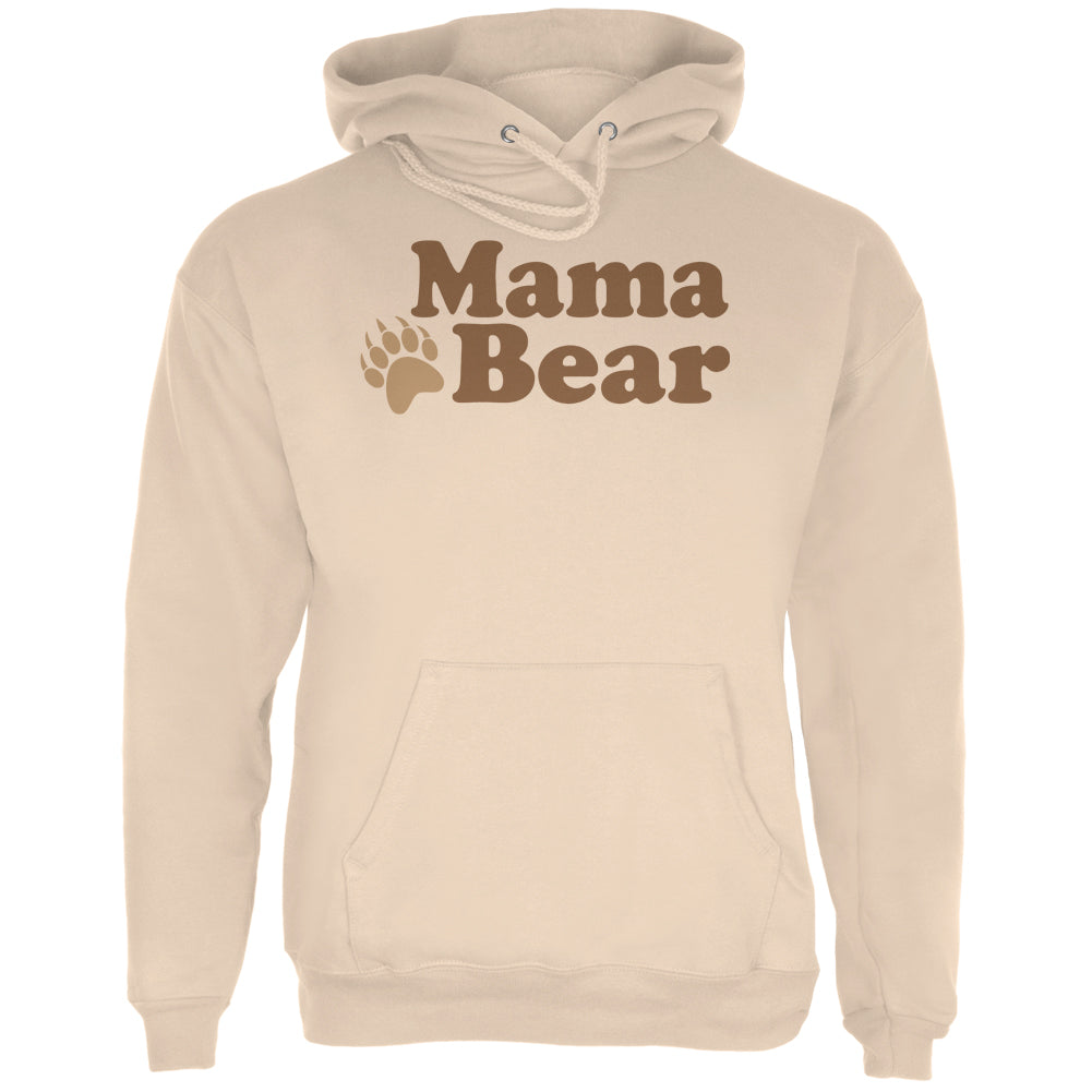 Mothers Day - Mama Bear Sand Adult Hoodie Sweatshirts Old Glory 2XL Tan