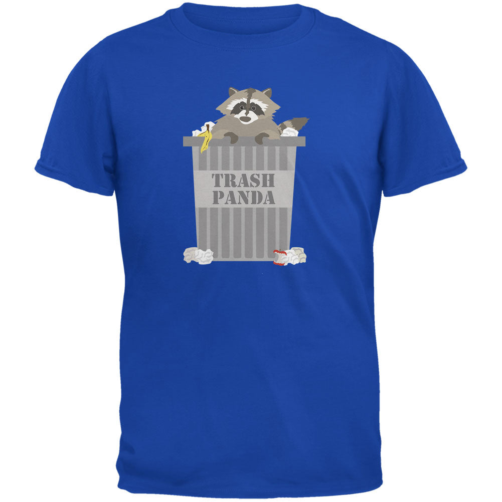 Trash Panda Raccoon Royal Youth T-Shirt Youth T-Shirts Old Glory LG Blue