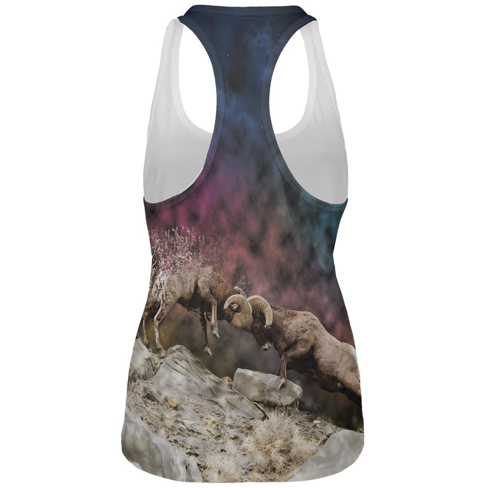 Ram Smash All Over Adult Tank Top Tank Tops Old Glory