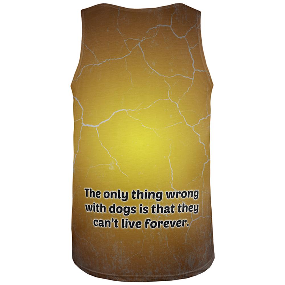 Dalmatians Live Forever All Over Adult Tank Top Tank Tops Old Glory