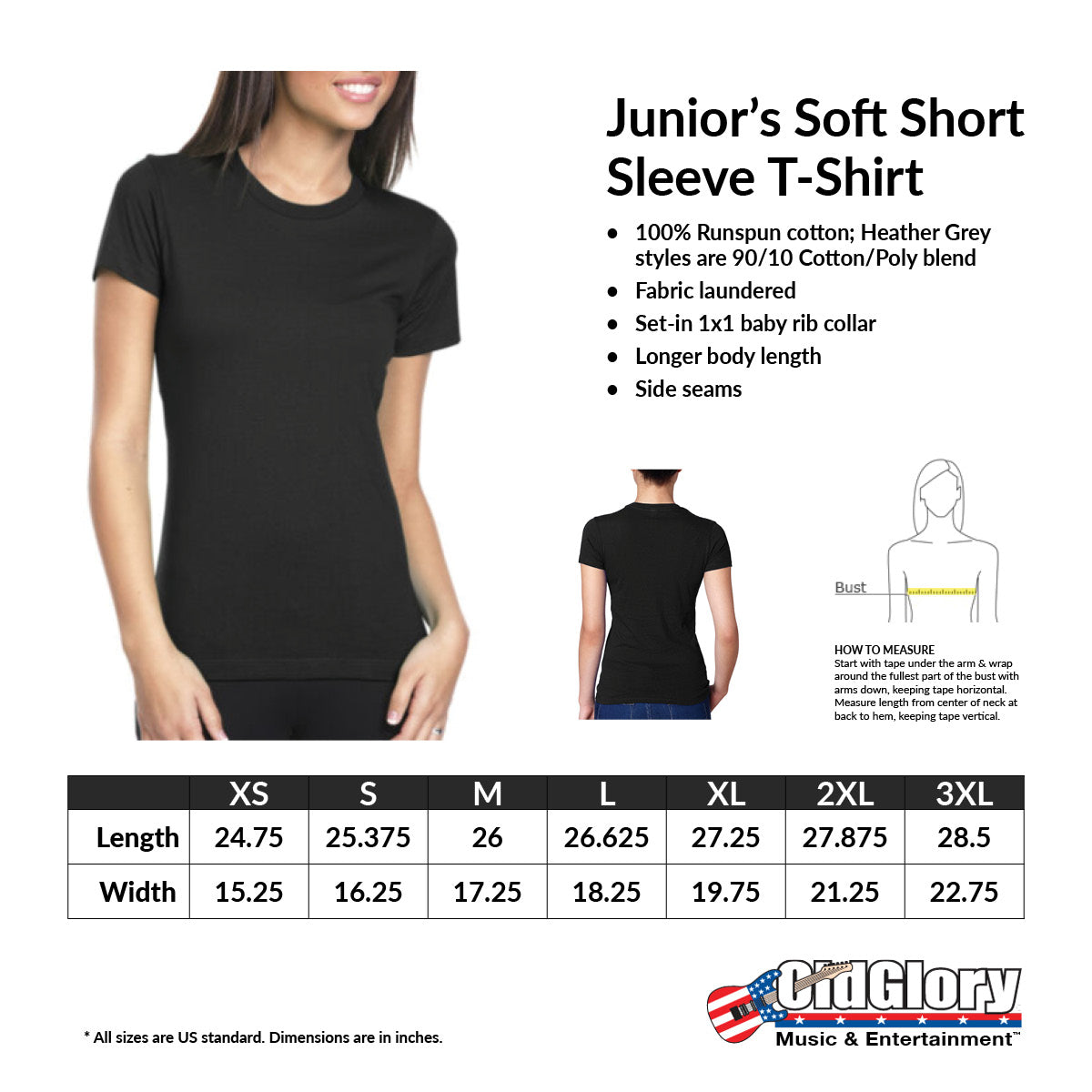 Beethoven Navy Soft Juniors T-Shirt Juniors T-Shirts Old Glory