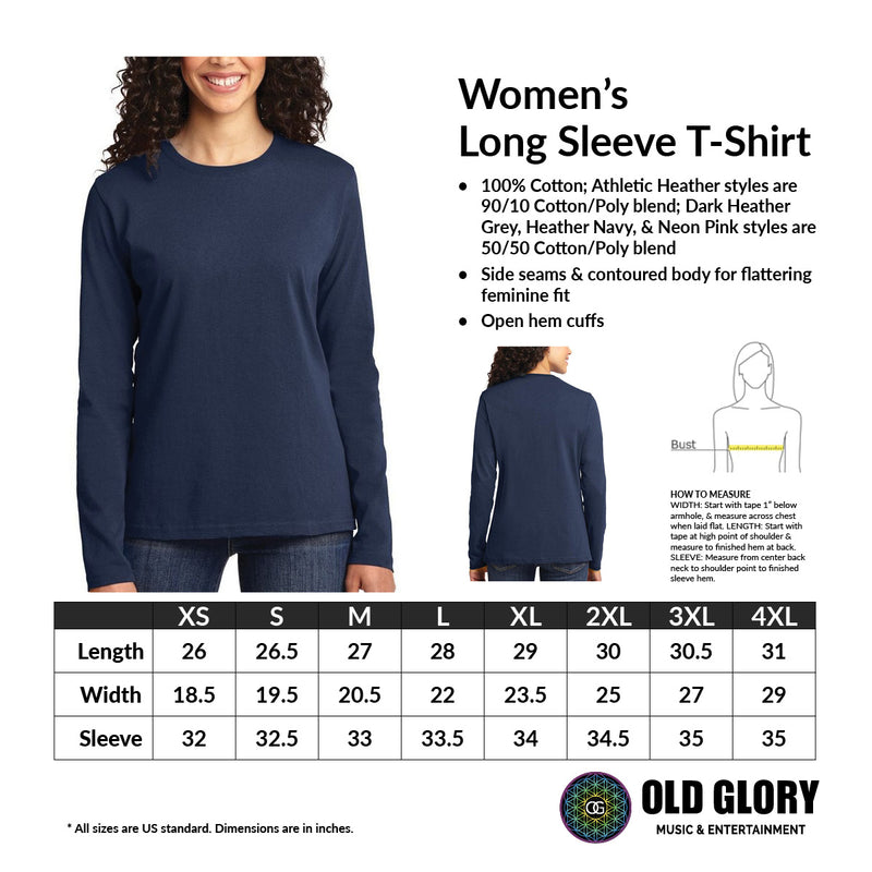 Flamingo Winter Ugly Christmas Sweater Womens Long Sleeve T Shirt Women's Long Sleeves Old Glory